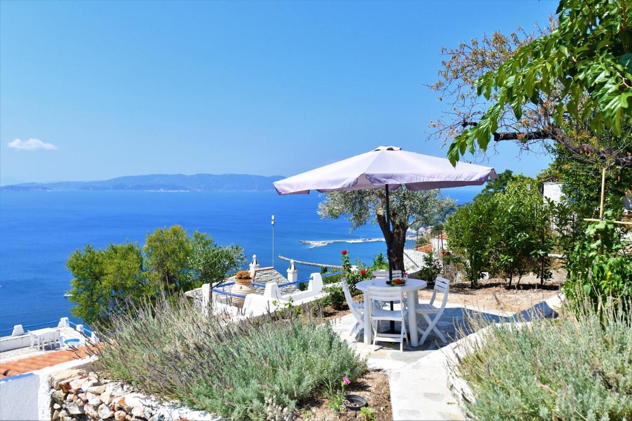Secret Sporades Panoramic Residence Klíma エクステリア 写真