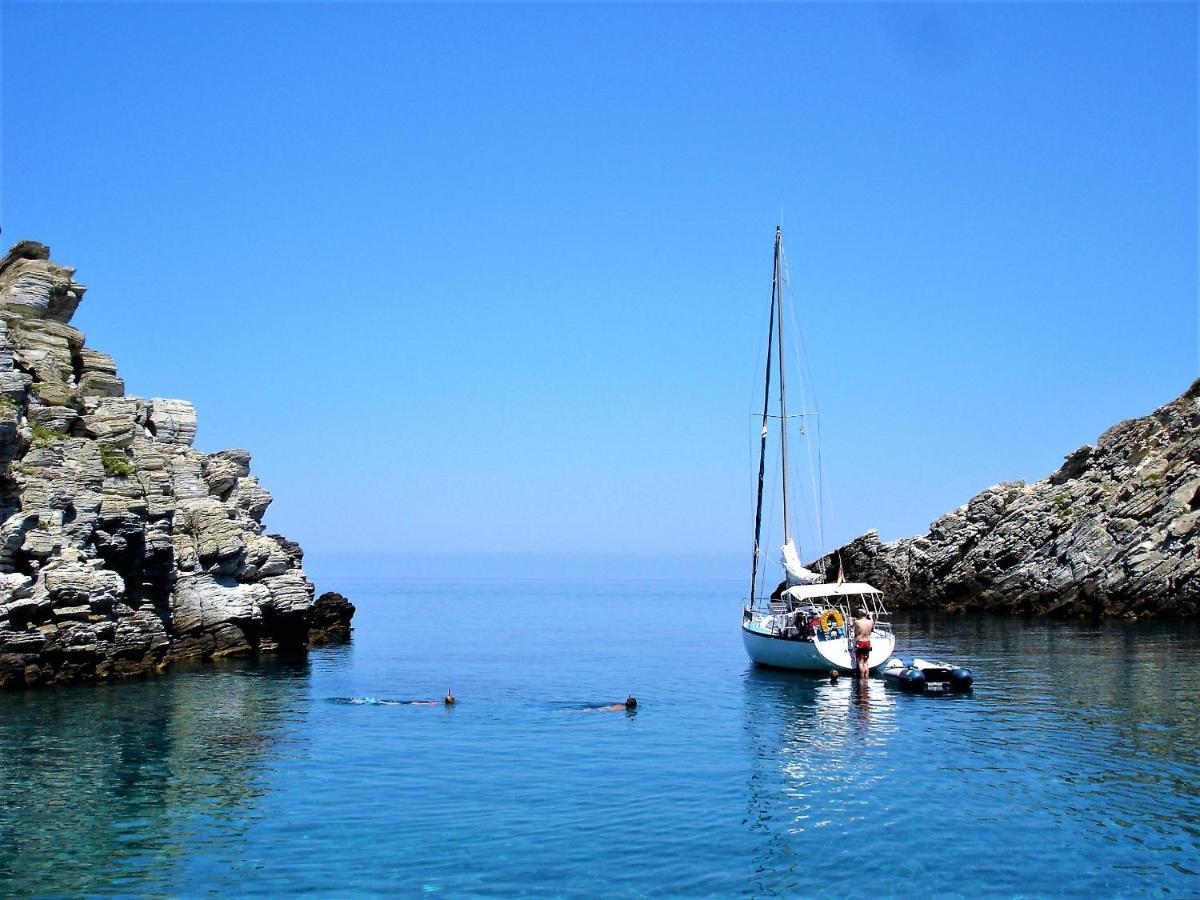 Secret Sporades Panoramic Residence Klíma エクステリア 写真