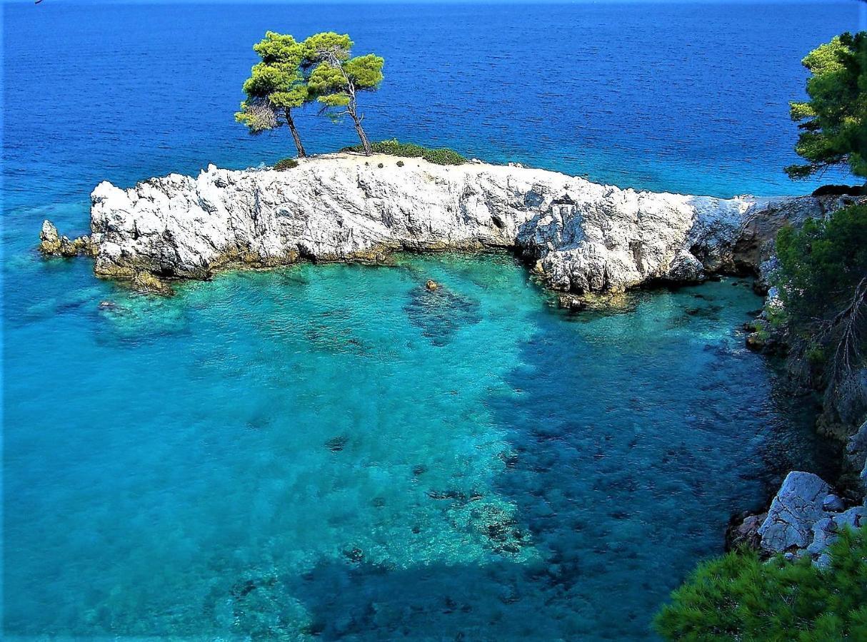 Secret Sporades Panoramic Residence Klíma エクステリア 写真