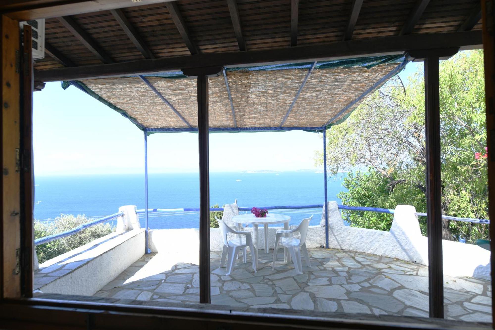 Secret Sporades Panoramic Residence Klíma エクステリア 写真