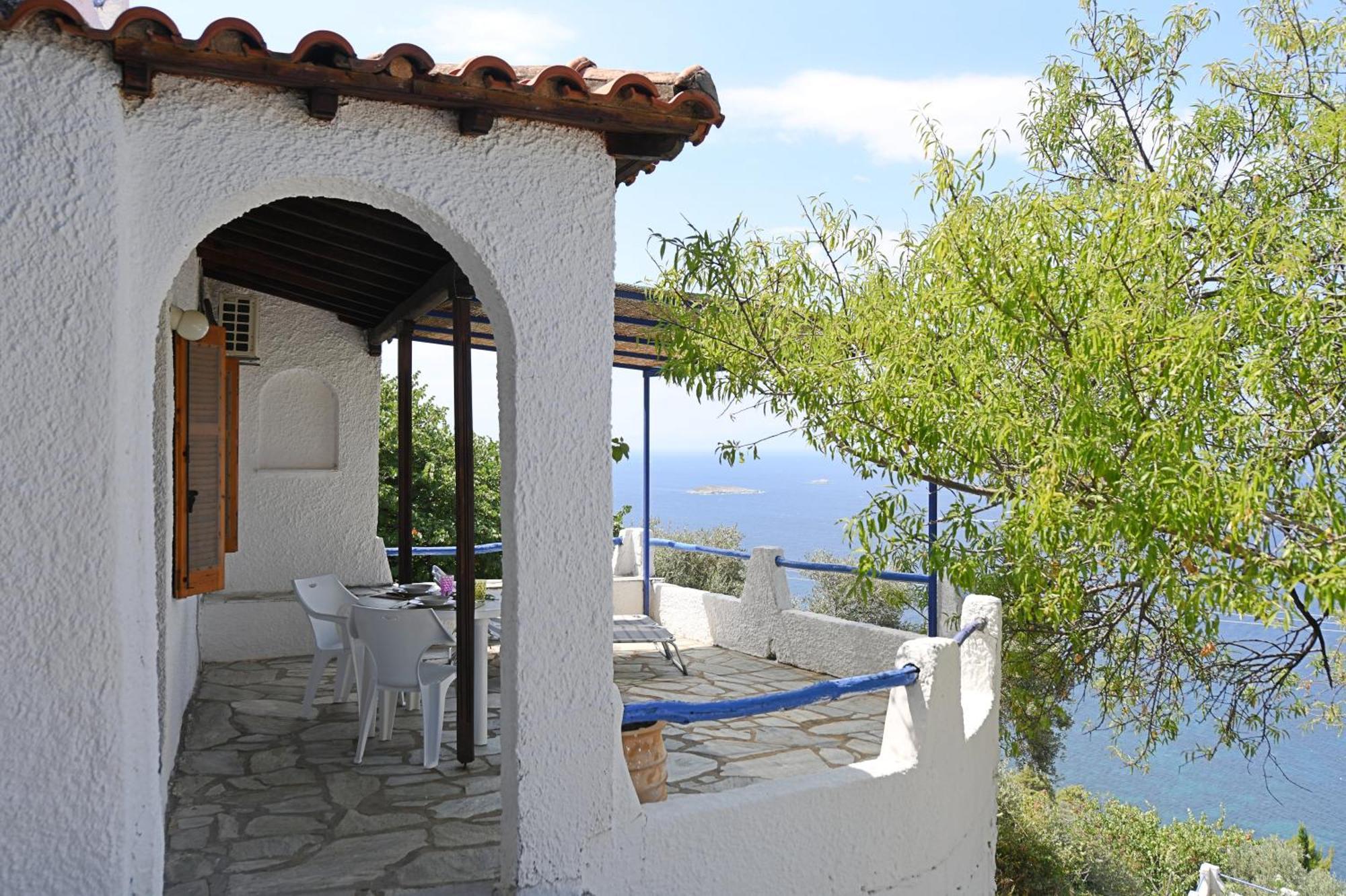 Secret Sporades Panoramic Residence Klíma 部屋 写真
