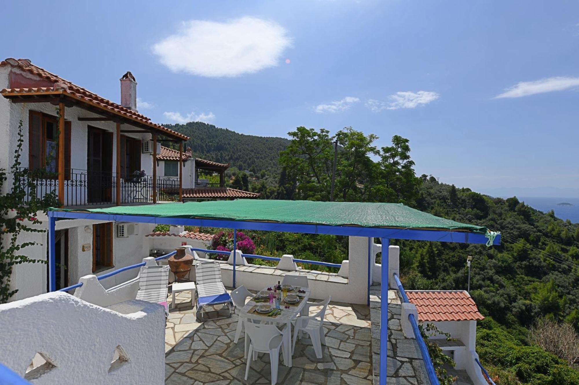 Secret Sporades Panoramic Residence Klíma 部屋 写真