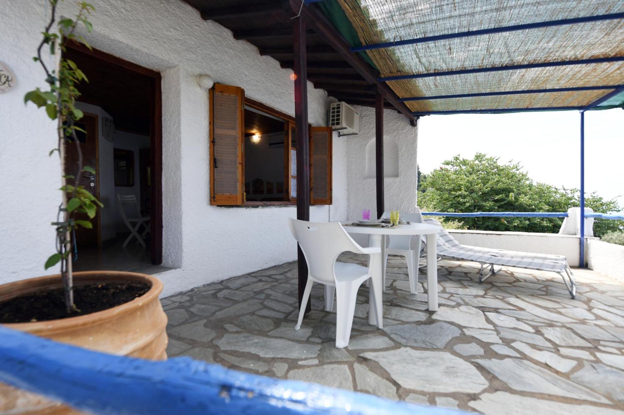 Secret Sporades Panoramic Residence Klíma 部屋 写真
