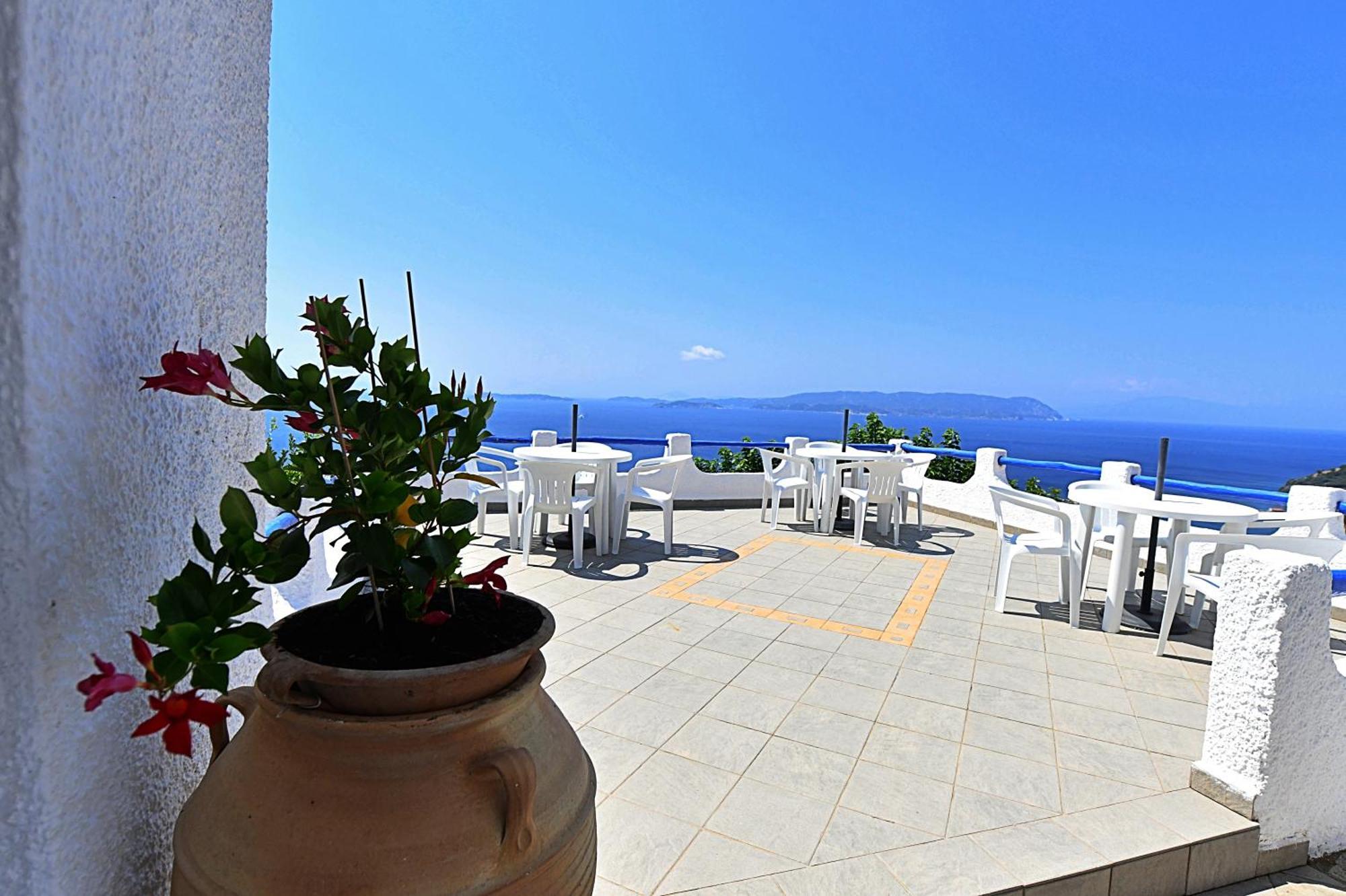 Secret Sporades Panoramic Residence Klíma 部屋 写真