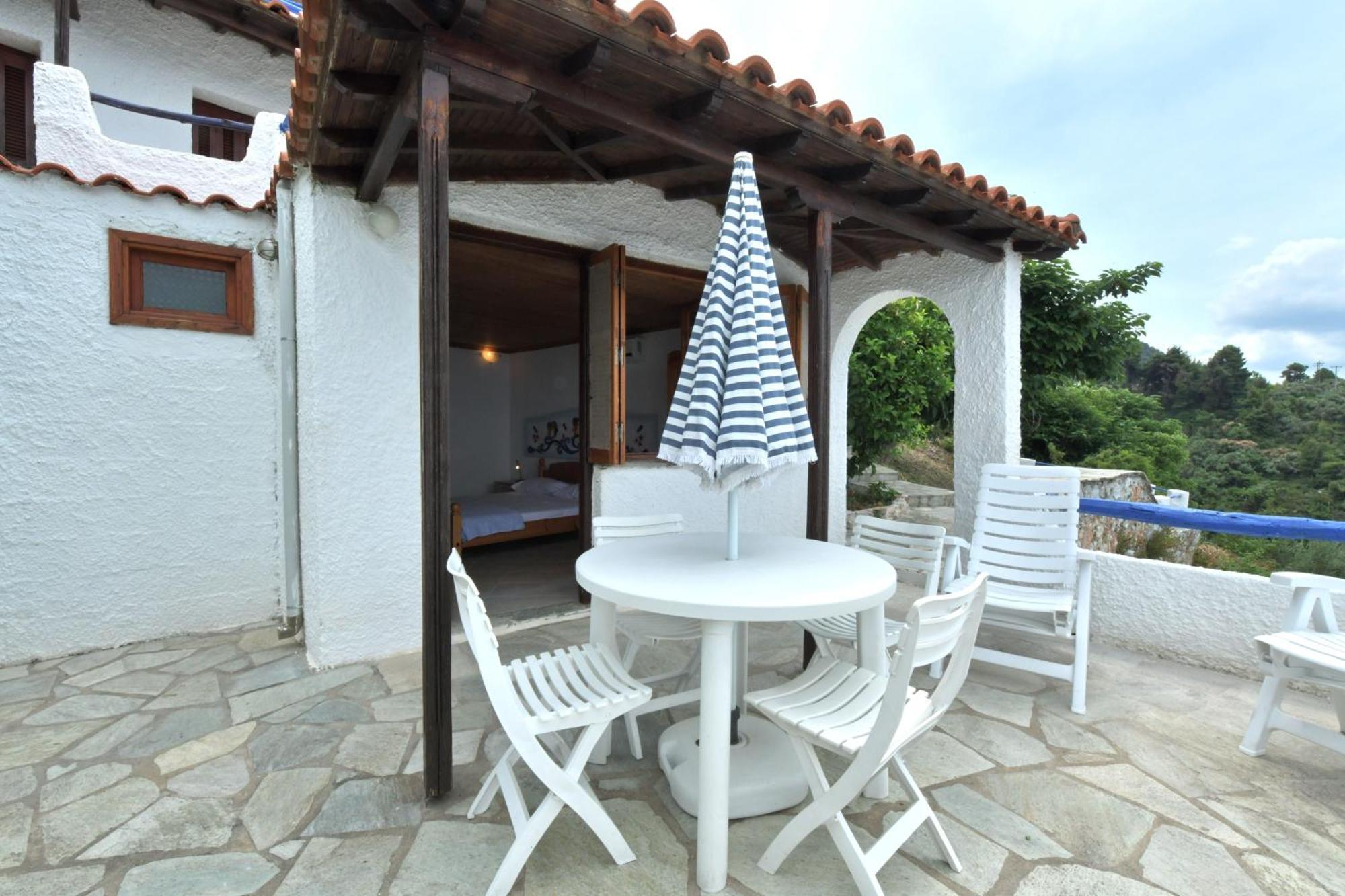 Secret Sporades Panoramic Residence Klíma 部屋 写真