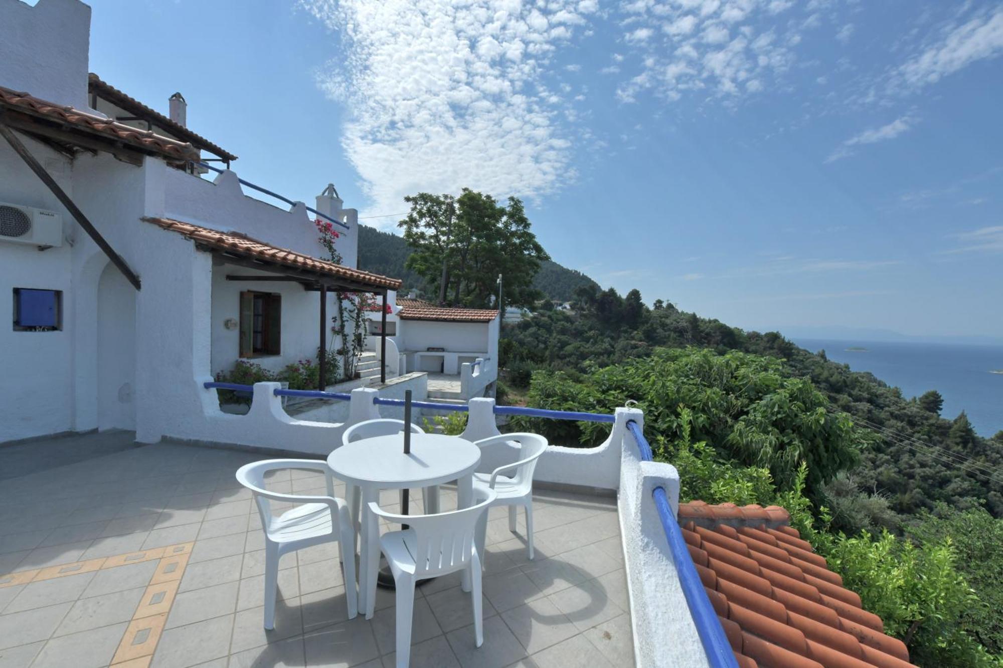 Secret Sporades Panoramic Residence Klíma 部屋 写真