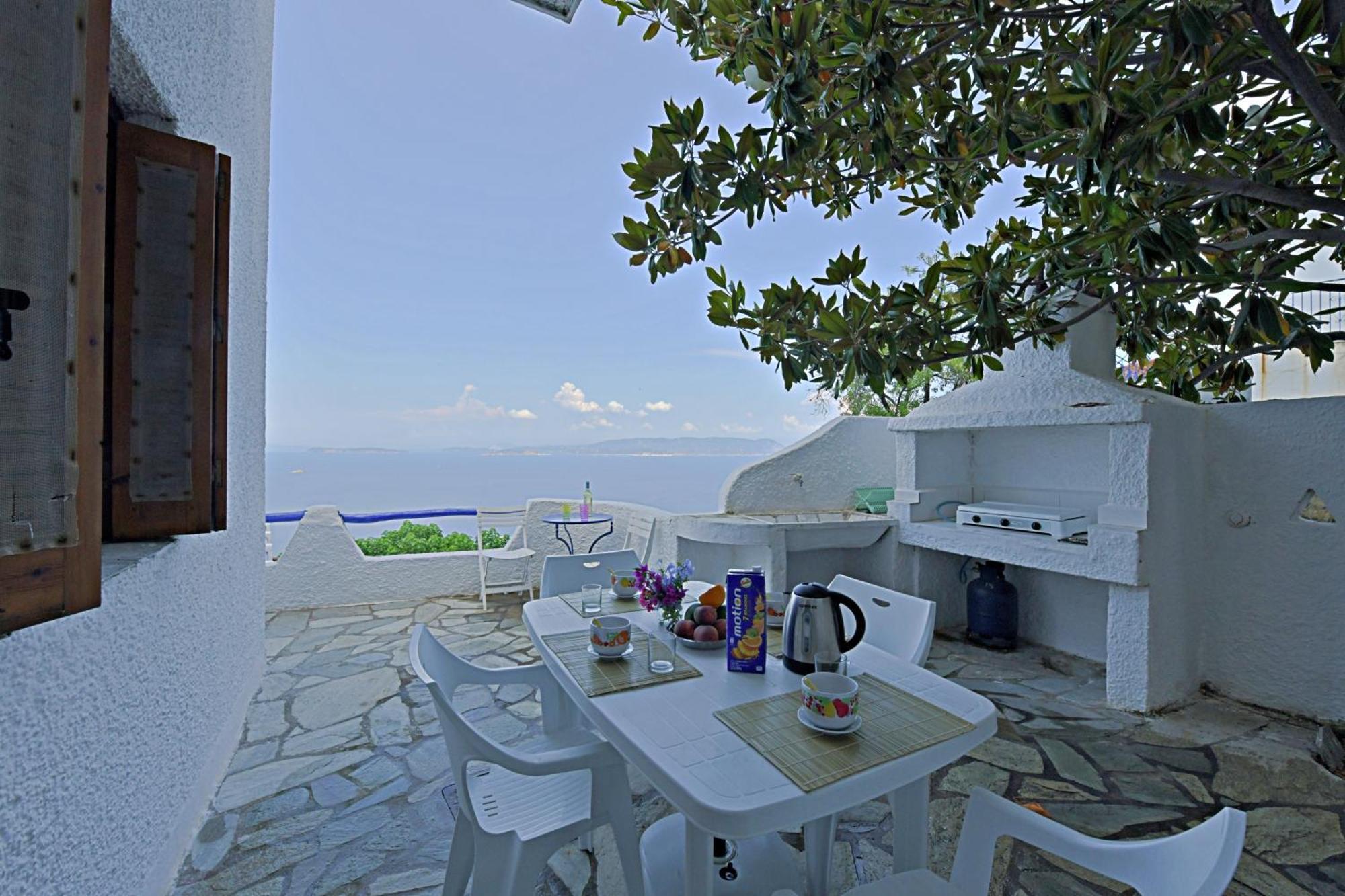 Secret Sporades Panoramic Residence Klíma 部屋 写真