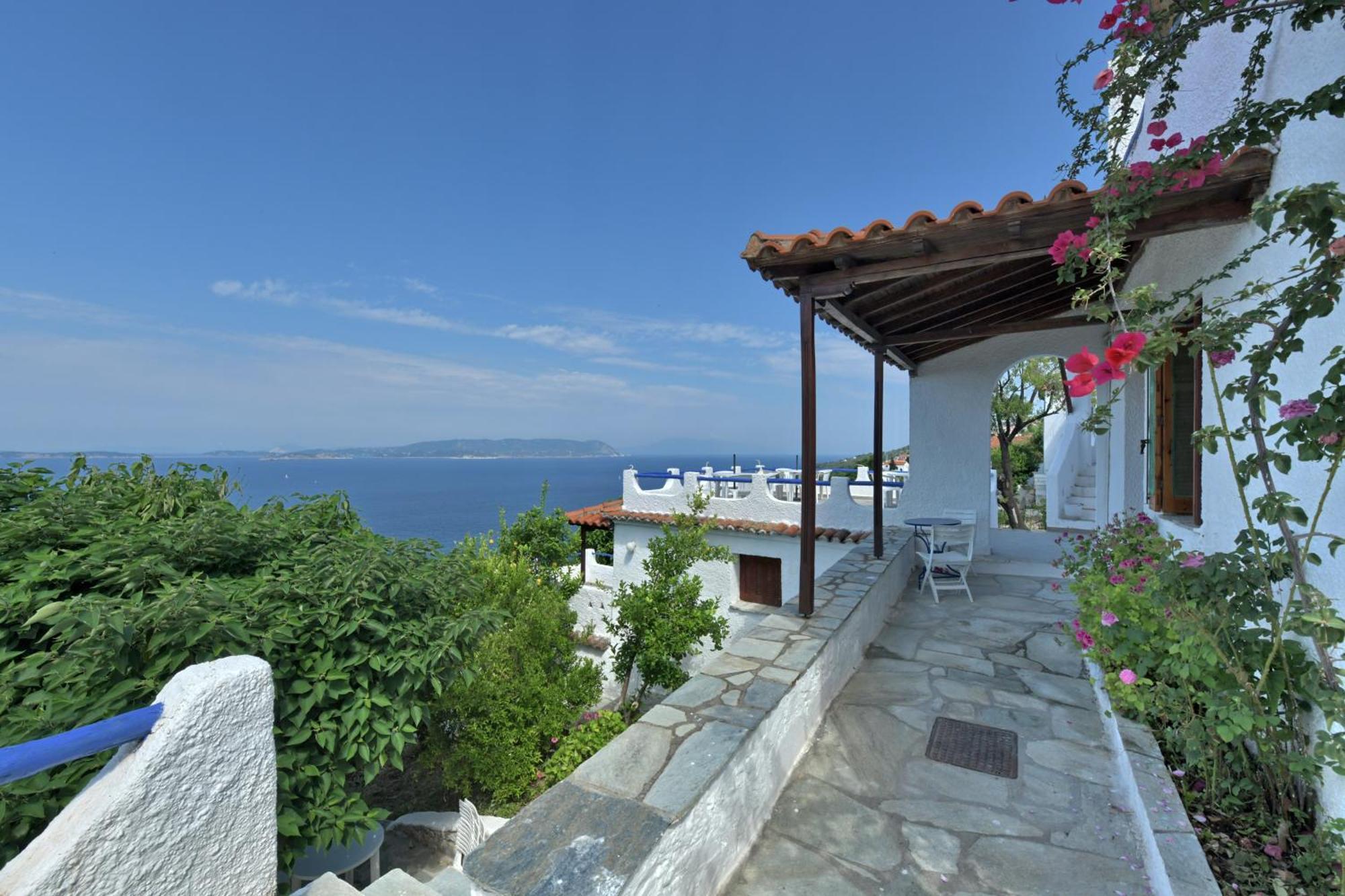 Secret Sporades Panoramic Residence Klíma 部屋 写真