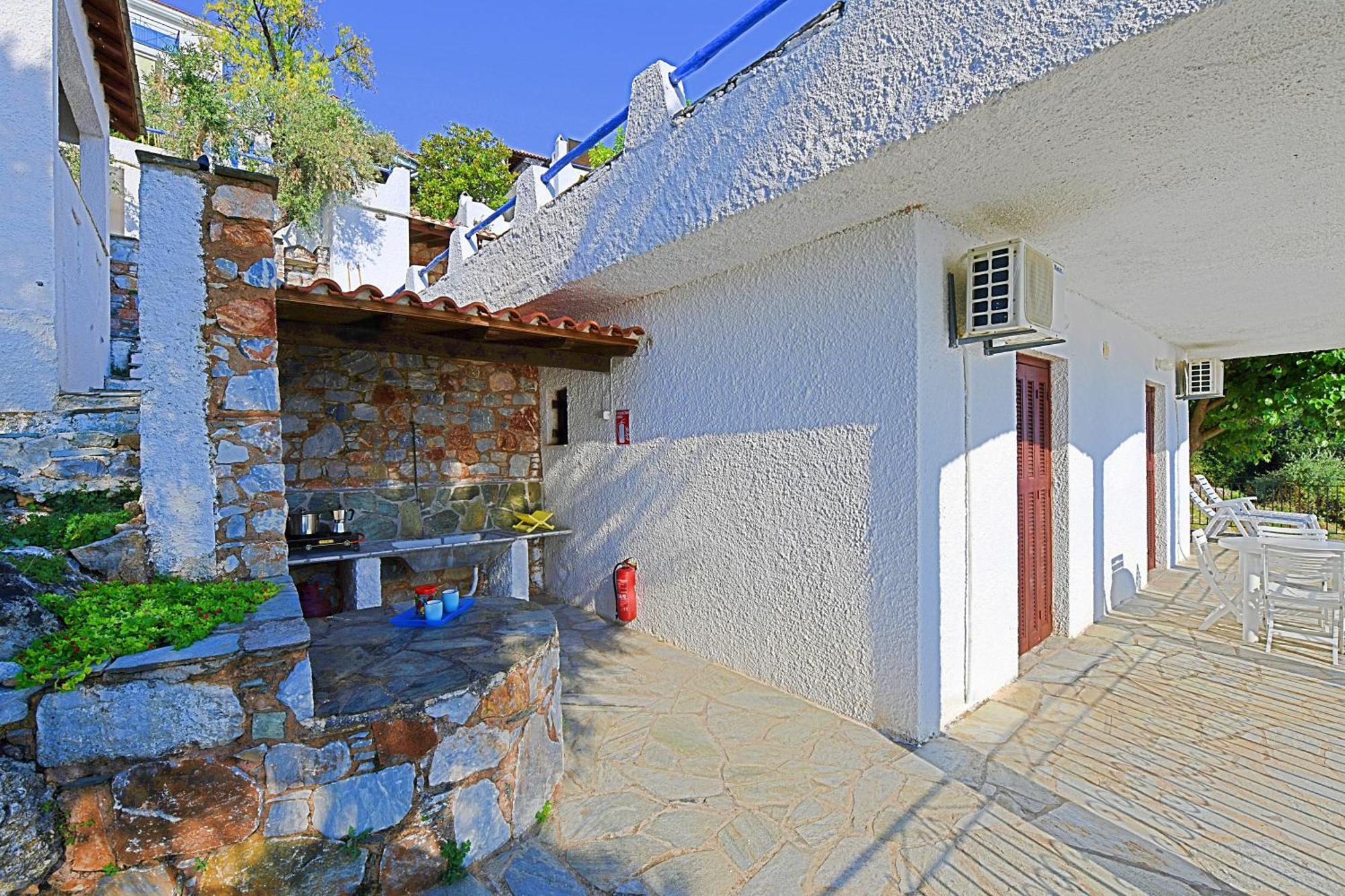 Secret Sporades Panoramic Residence Klíma 部屋 写真