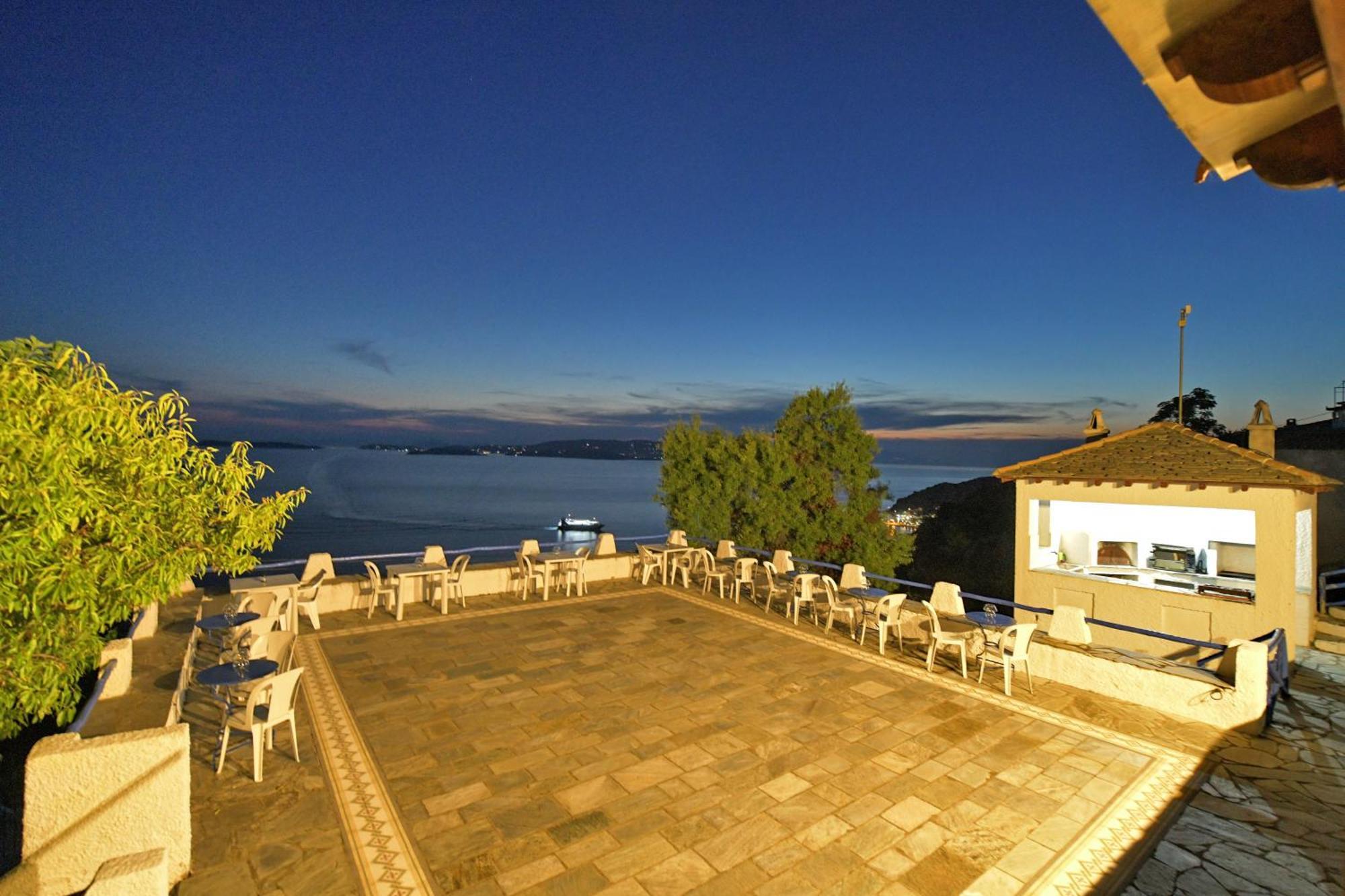 Secret Sporades Panoramic Residence Klíma 部屋 写真