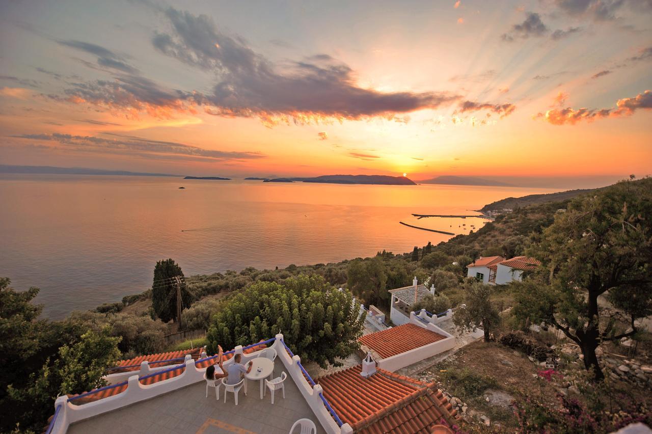 Secret Sporades Panoramic Residence Klíma エクステリア 写真